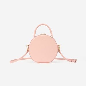 JW PEI Mini Circle Top Handle Bag Blush